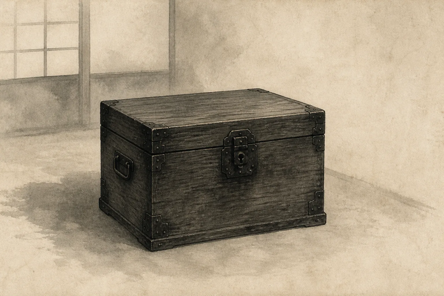 Passing Failed Experiments in Deliberation into the Archive ink painting