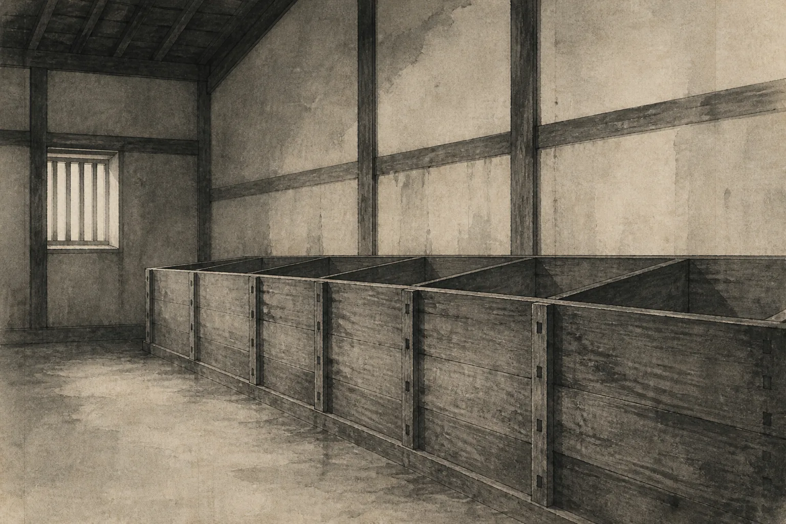Seeing Different Punishments Emerge from the Succession Dispute ink painting
