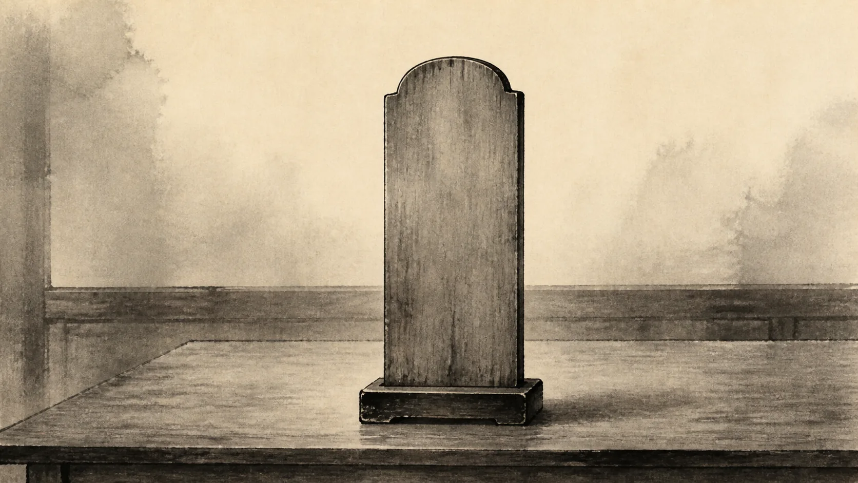Her father’s political title returns to the documents and routine work of town administration ink painting