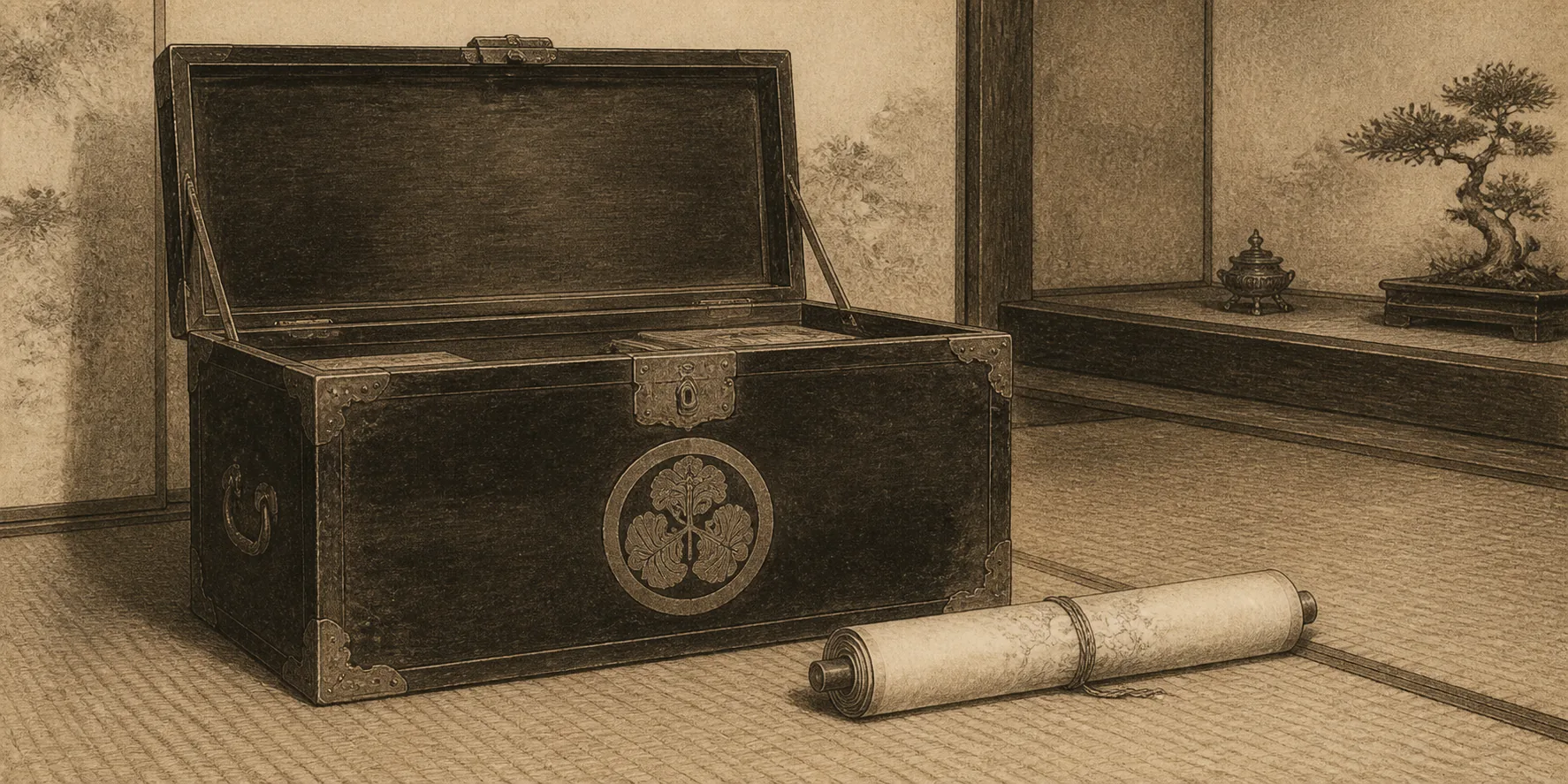 Family records separate brotherhood from an assumed identical political path ink painting