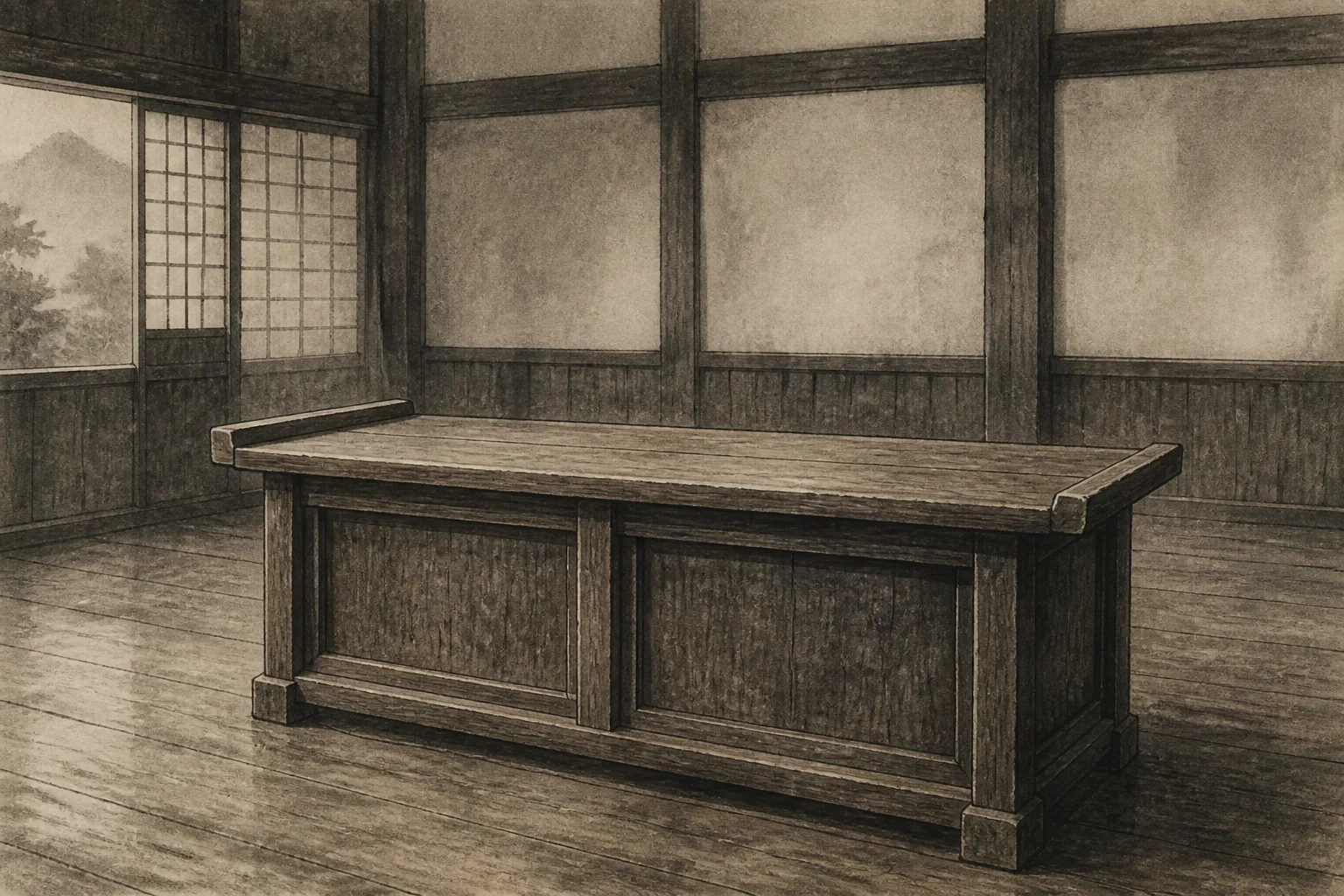Yamaga Military Studies and Meirinkan ink painting